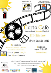 A Taranto il Summer Corto Caf Festival