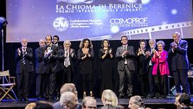 I vincitori della XVI edizione del Premio Internazionale Cinearti La Chioma di Berenice,