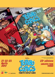 Al via venerd 21 aprile la XXIII edizione di Torino Comics
