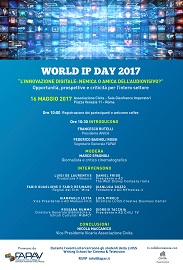 World IP Day 2017: Linnovazione digitale: nemica o amica dellaudiovisivo?