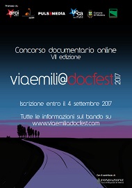 VIAEMILIADOCFEST 2017 - Online il bando di concorso