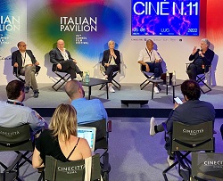 CANNES 2022 - All'Italian Pavillion presentazione dell'undicesima edizione di Cine'