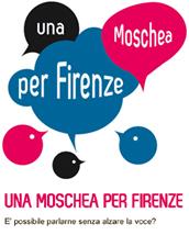locandina di "Una Moschea per Firenze: è possibile parlarne senza alzare la voce?"