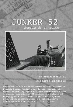 locandina di "Junker 52 Storia di un Aereo"