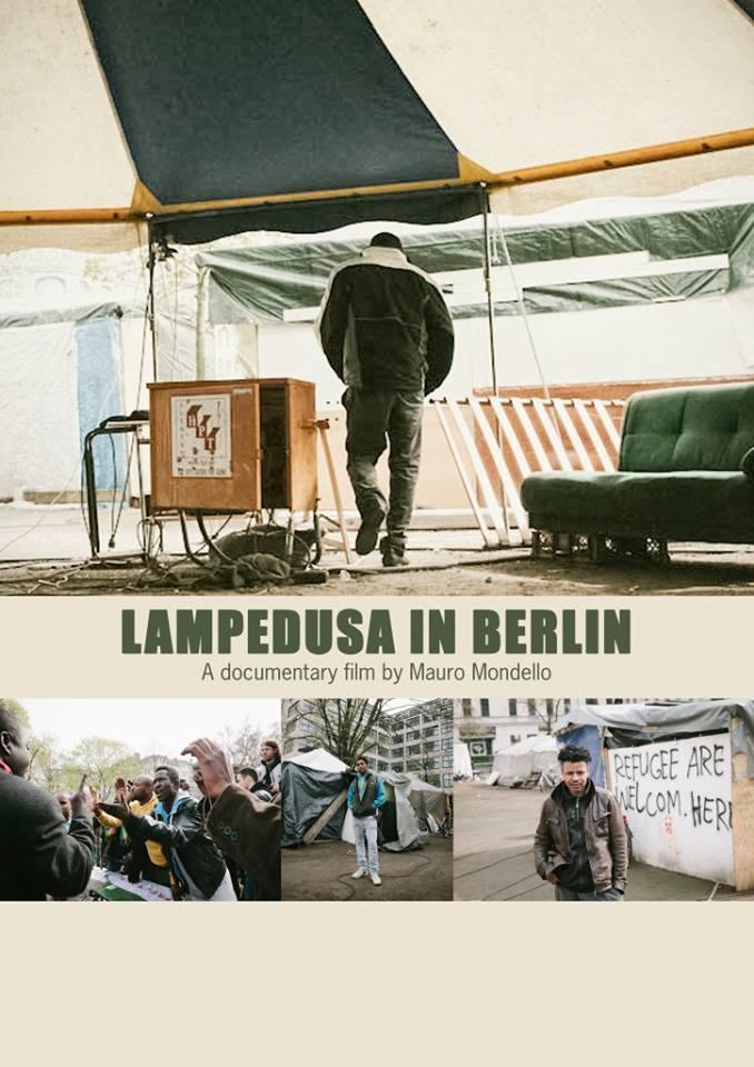 locandina di "Lampedusa in Berlin"