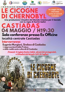 LE CICOGNE DI CHERNOBYL - Il 4 maggio proiezione a Castiadas
