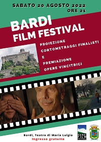 BARDI FILM FESTIVAL 2 - Sabato 20 agosto a Bardi