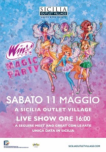WINX - In Sicilia per festeggiare il 20esimo anniversario con un Magic Party