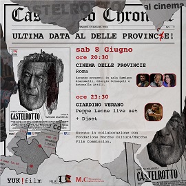 CASTELROTTO - Proiezione al Cinema delle Provincie d'Essai di Roma l'8 giugno