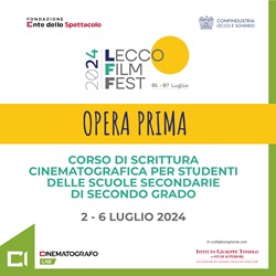 LECCO FILM FESTIVAL 5 - La quinta edizione del corso Opera Prima