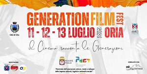 GENERATION FILM FEST 3 - Dall'11 al 13 luglio ad Oria