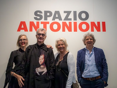 SPAZIO ANTONIONI - In visita anche Wim Wenders