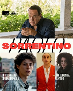 RETROSPETTIVA PAOLO SORRENTINO - Dall8 settembre al 17 novembre al Cinema Troisi di Roma