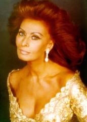 SOPHIA LOREN  - Omaggio privato a Roma per i 90 anni