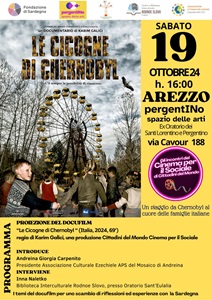 LE CICOGNE DI CHERNOBYL - Il 19 ottobre proiezione ad Arezzo