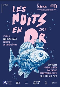 LES NUITS EN OR 2024 - Il 24 ottobre i migilori cortometraggi di tutto il Mondo al Cinema Ariston di Mantova