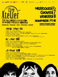 CINEATELIER 4 - Dal 6 all'8 novembre a Poggio a Caiano