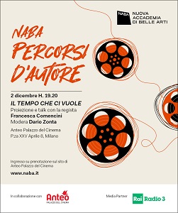 NABA PERCORSI D'AUTORE - Il 2 dicembre appuntamento con 