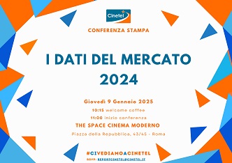 DATI CINETEL 2024 - Incasso complessivo di circa 493.9 milioni di 