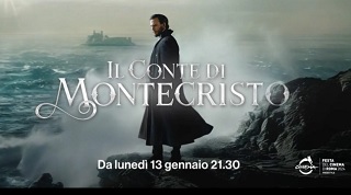 IL CONTE DI MONTECRISTO - In 4 puntate su Rai 1 dal 13 gennaio