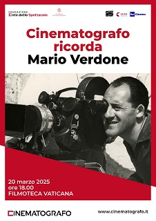 CINEMATOGRAFO RICORDA MARIO VERDONE - Il 20 marzo alla Filmoteca Vaticana