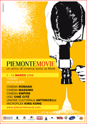 Dal 1 al 15 marzo 2008 l'8. Edizione di Piemonte Movie