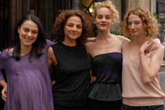 Anna Negri, Alba Caterina Rohrwacher, Giovanna Mori ed Ilaria Fraioli l'8 maggio 2008 presentano il film 