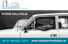 Historier frn Italien - Storie dall'Italia dal 18 al 21 marzo 2010 a Stoccolma