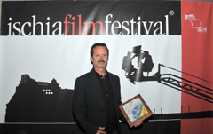 Rocco Papaleo premiato all'ottava edizione dell'Ischia Film Festival