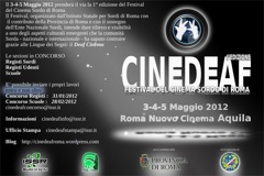 A Roma Cinedeaf, il primo festival del cinema sordo