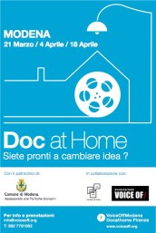 Doc at Home Modena, dal 21 marzo una rassegna di documentari