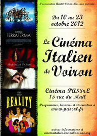 CINEMA ITALIEN A VOIRON - Dal 10 al 23 ottobre la 25a edizione