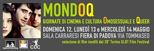 A Padova dal 12 maggio le Giornate di Cinema e Cultura Omosessuale