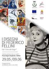 I disegni di Federico Fellini in mostra a Novoli