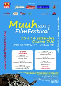 Muuh Film Festival 2013 torna il 13 e 14 settembre