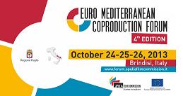 Forum di Coproduzione Euro Mediterraneo a Brindisi