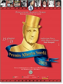 Il Premio Alberto Sordi 2015 a Enrico Brignano, Riccardo Cocciante, Carlo Conti, Rosario Fiorello e Gabriella Pession
