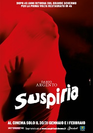 SUSPIRIA - Evento speciale al cinema dal 30 gennaio al 1 febbraio