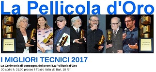 LA PELLICOLA D'ORO - Annunciate le nomination 2017