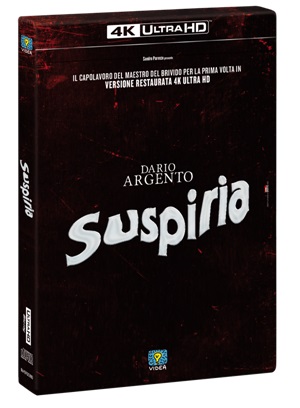 SUSPIRIA - Per la prima volta disponibile in 4K Ultra HD