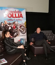 BENEDETTA FOLLIA - Carlo Verdone ed Ilenia Pastorelli hanno presentato il film a Firenze