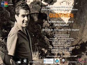 GUERRIERI - Il 2 marzo al Teatro Argentina di Roma