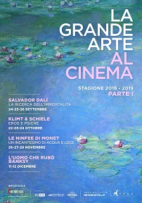 LA GRANDE ARTE AL CINEMA - Pronta la stagione 2018-2019