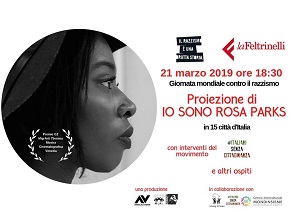 IO SONO ROSA PARKS - In 15 città d'Italia il prossimo 21 marzo