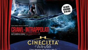 CINEPISCINA - A Cinecitta' World l'anteprima di Crawl - Intrappolati