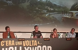 C'ERA UNA  VOLTA A...HOLLYWOOD - Tarantino e Di Caprio a Roma