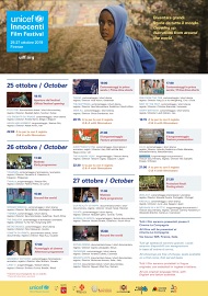 UNICEF INNOCENTI FILM FESTIVAL 1 - A Firenze dal 27 al 27 ottobre