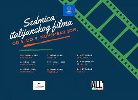 SETTIMANA DEL CINEMA ITALIANO IN BOSNIA ERZEGOVINA - Dal 5 al 9 novembre