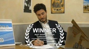 NEMO PROPHETA - Miglior cortometraggio al Nice International Film Festival