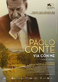 PAOLO CONTE, VIA CON ME - Alla Mostra di Venezia e al cinema